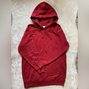 Aritzia tna red hoodie size 1 (S/M)